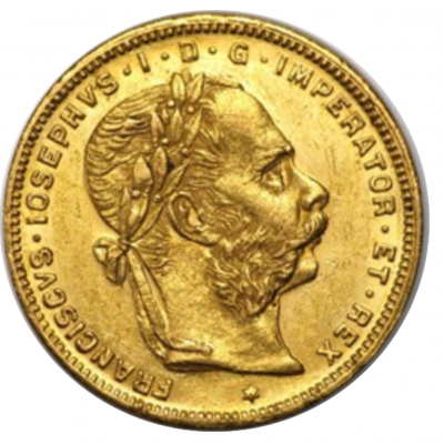 8 Forint Ungarn Gold 
